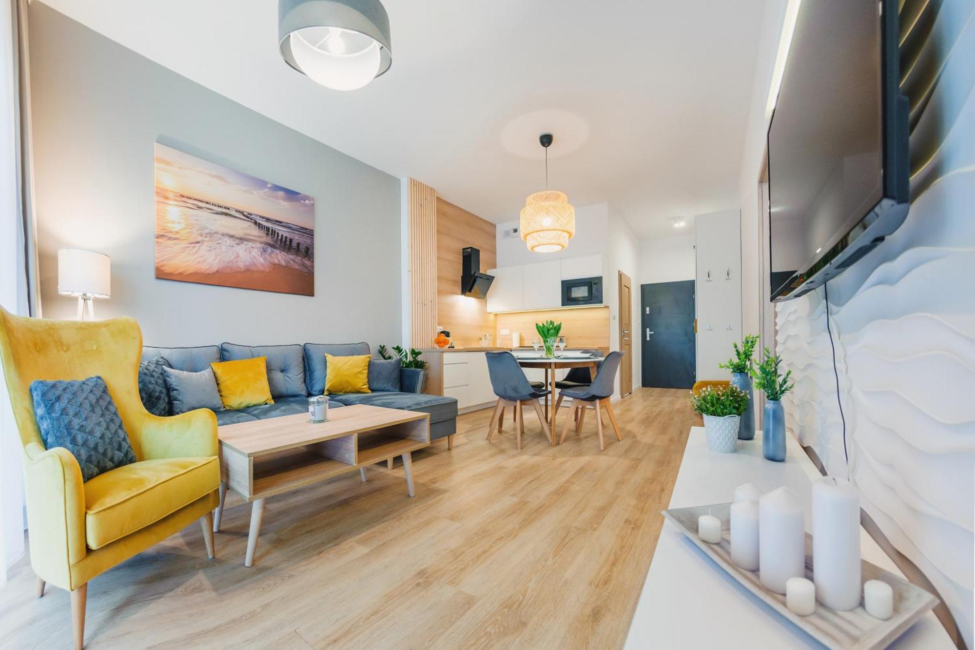 Apartamenty Sun & Snow Kolobrzeg Resorts Z Basenem Exterior photo