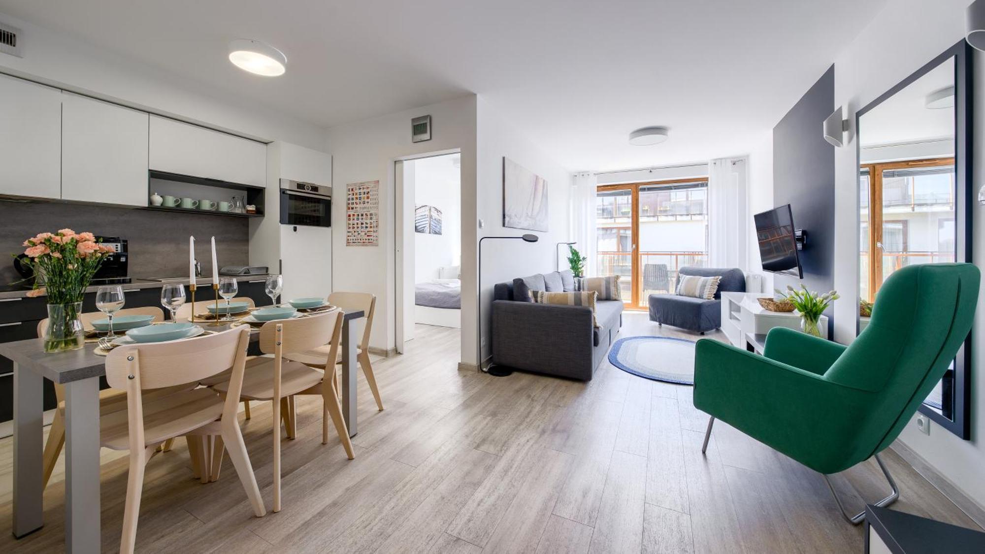 Apartamenty Sun & Snow Kolobrzeg Resorts Z Basenem Exterior photo